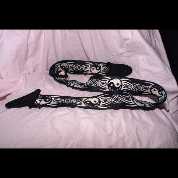 levy’s Other - ( Sold ) Ying Yang Guitar Strap